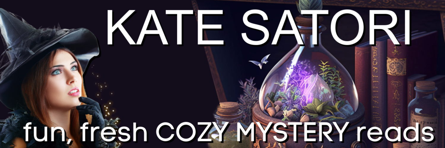 fun cozy mysteries, Kate Satori